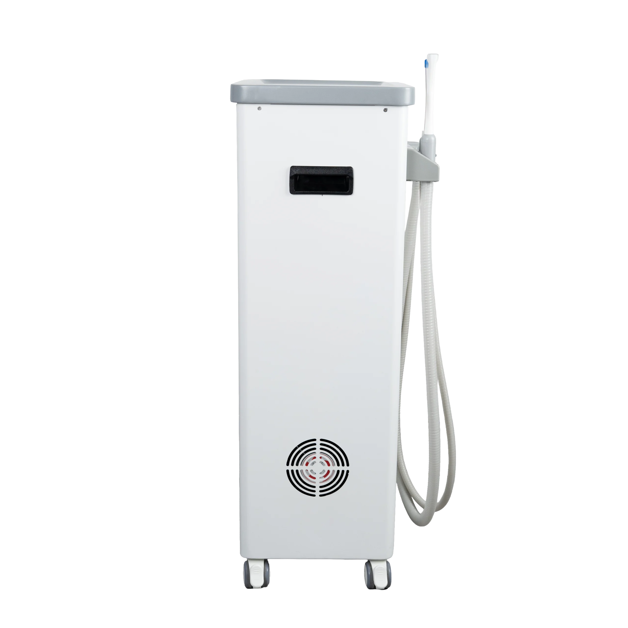 ANZHE AZ-A01 400W portable dental suction unit, back view