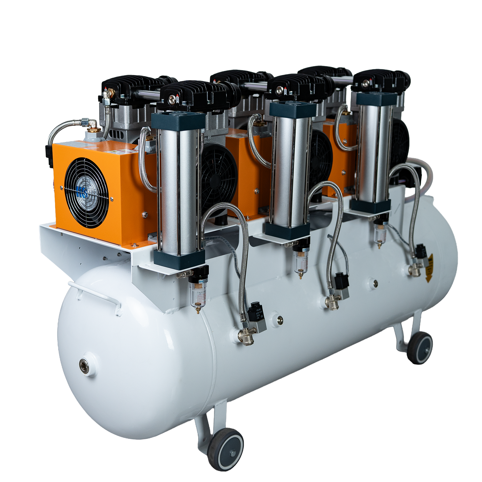 Dental Air Compressor Dryer / Moisture Removal System Dental Air Compressor with Dryer System for Removing Moisture and Protecting Dental Equipment