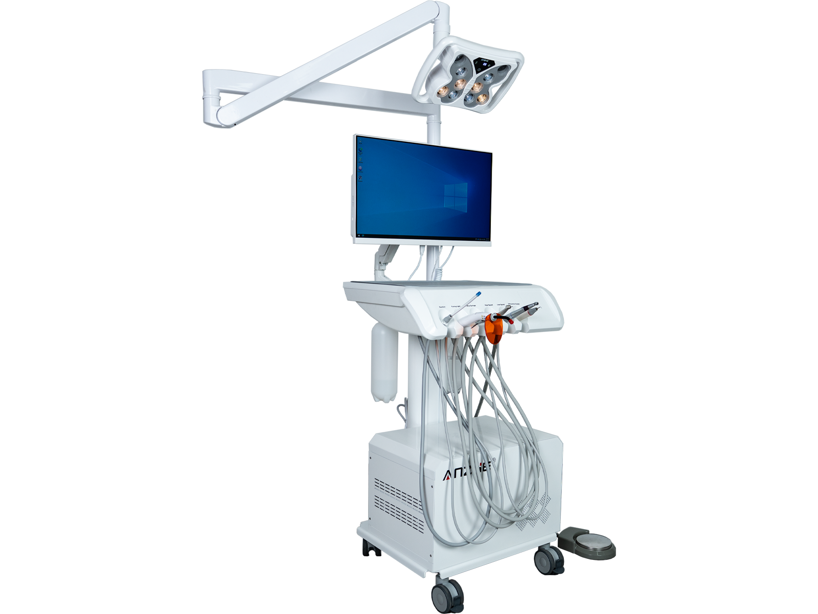 AZ-AP302 Deluxe Portable Dental Station - Right Side View