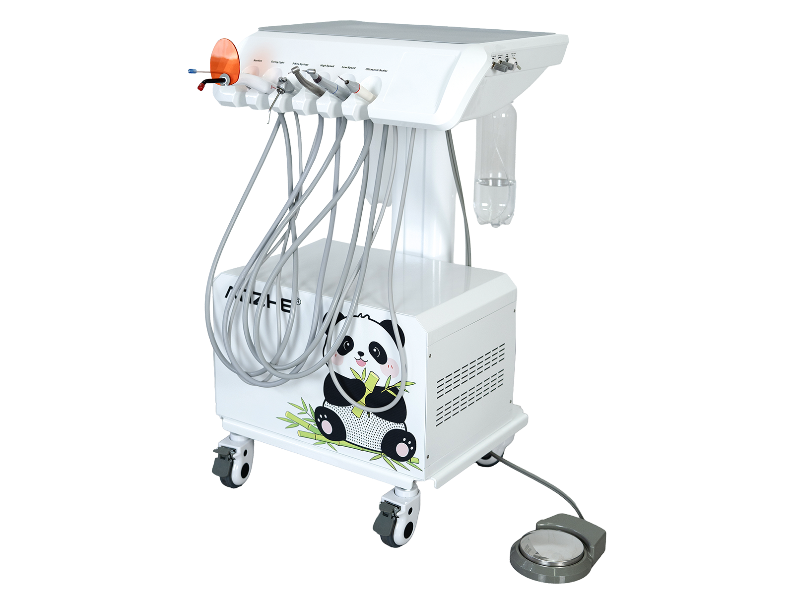 AZ-AP201 Base Model Portable Veterinary Dental Unit - Left Side View