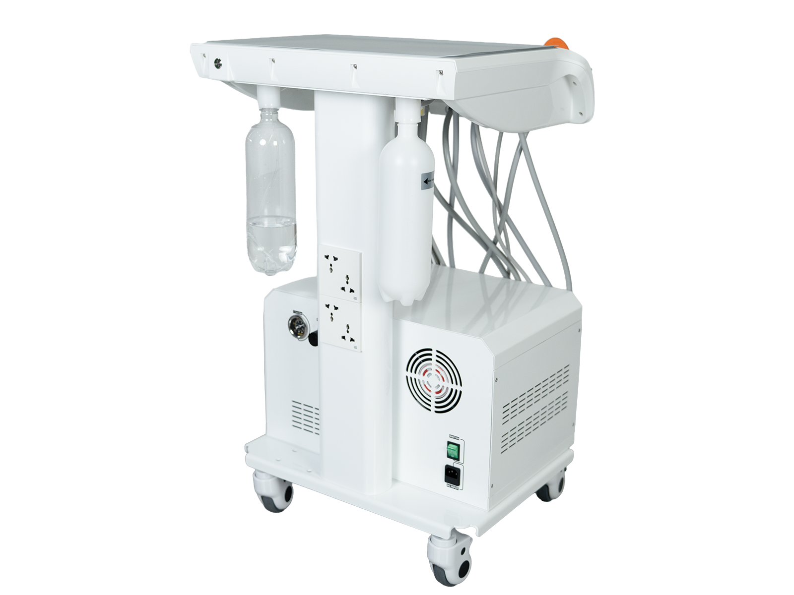 AZ-AP201 Base Model Portable Veterinary Dental Unit - Right Side View