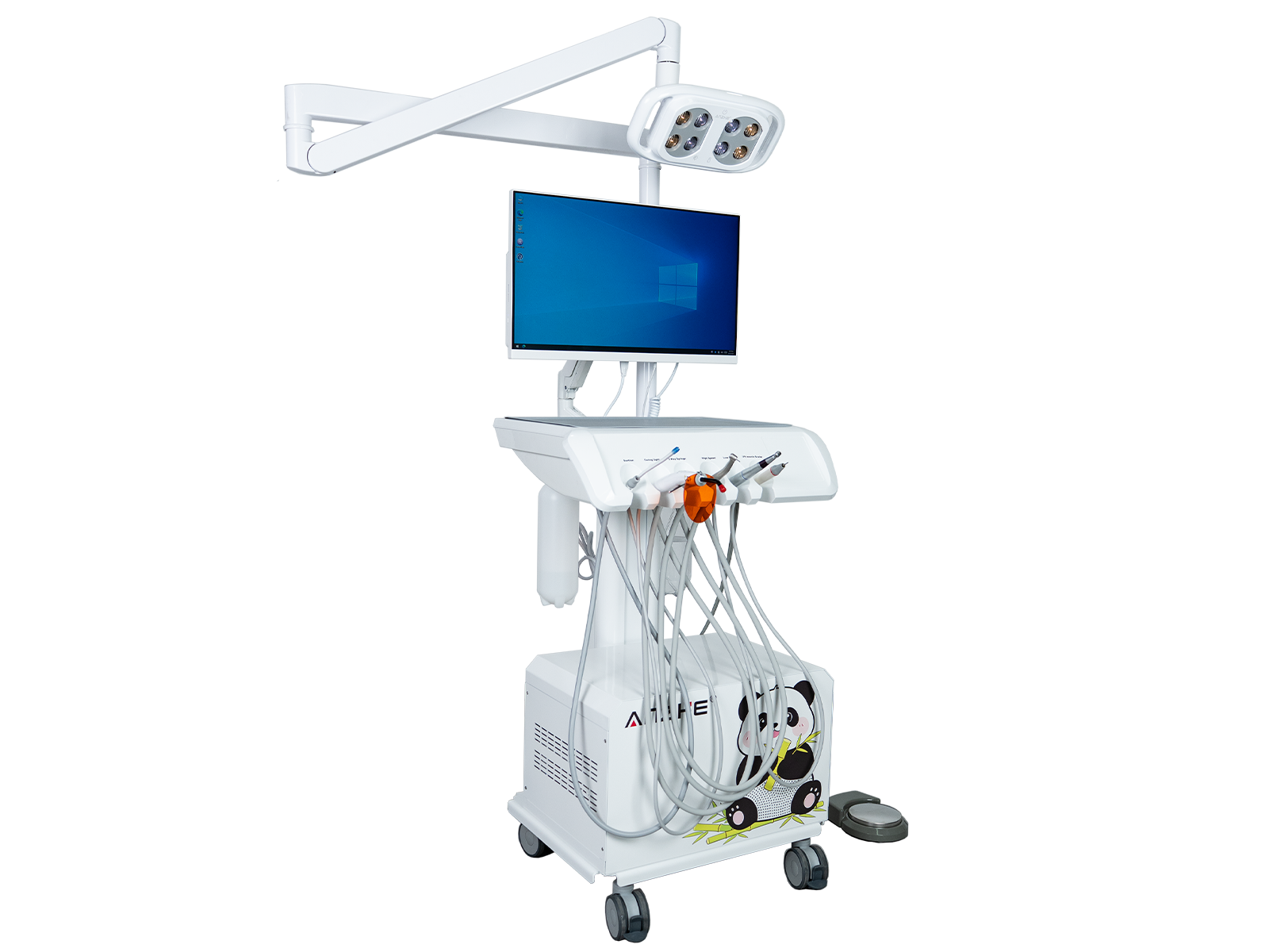 AZ-AP201-3 Premium left side view showing instrument configuration and ergonomic design
