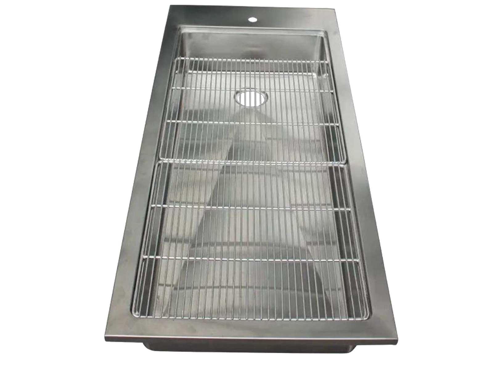 VE02 Multi-Function Veterinary Prep Table with Tub - Right Side View