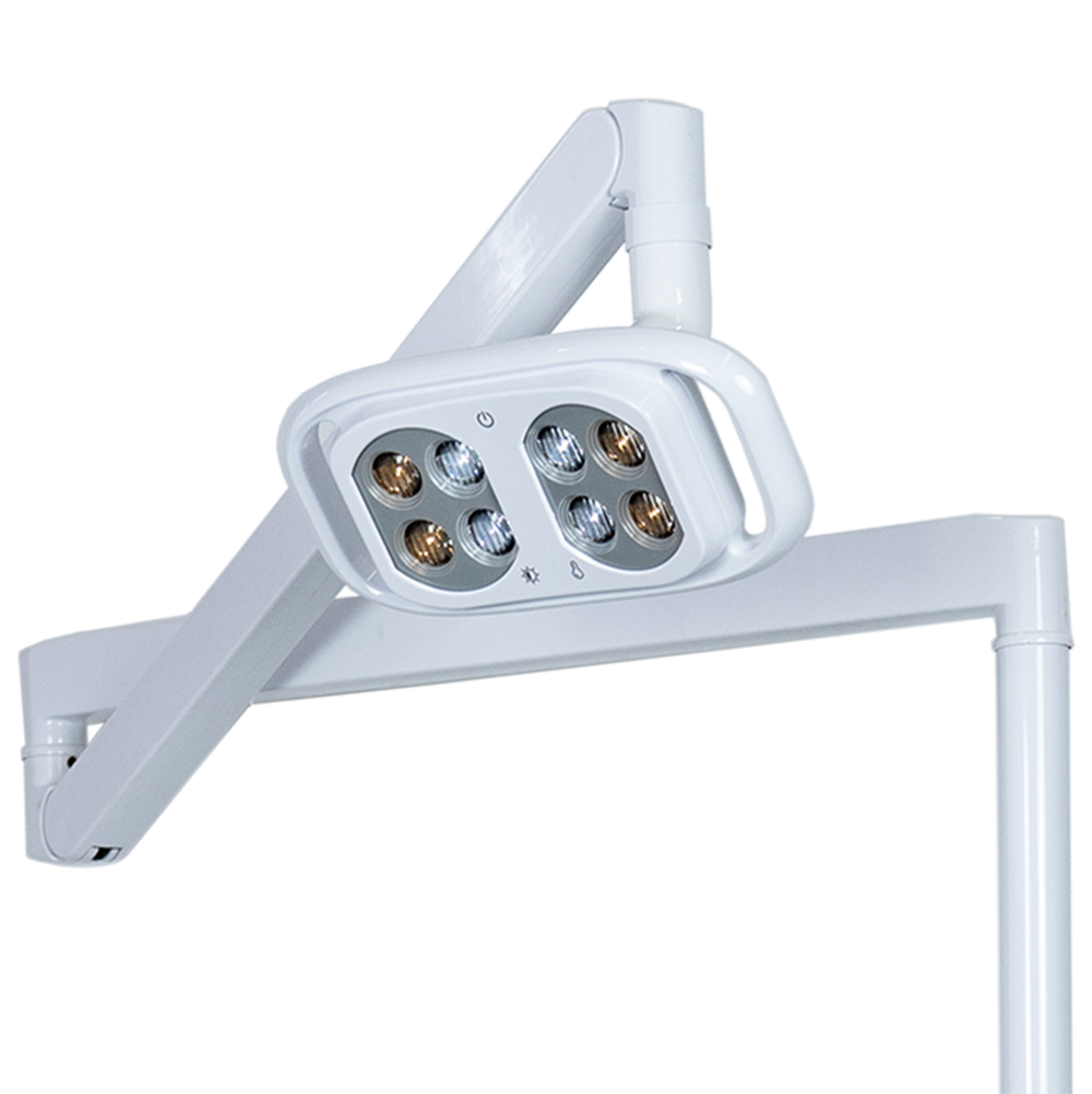Adjustable LED Dental Lamp for Dental Procedures Adjustable LED Dental Lamp on AZ-AP302-7 Portable Dental Unit for Dental Procedures